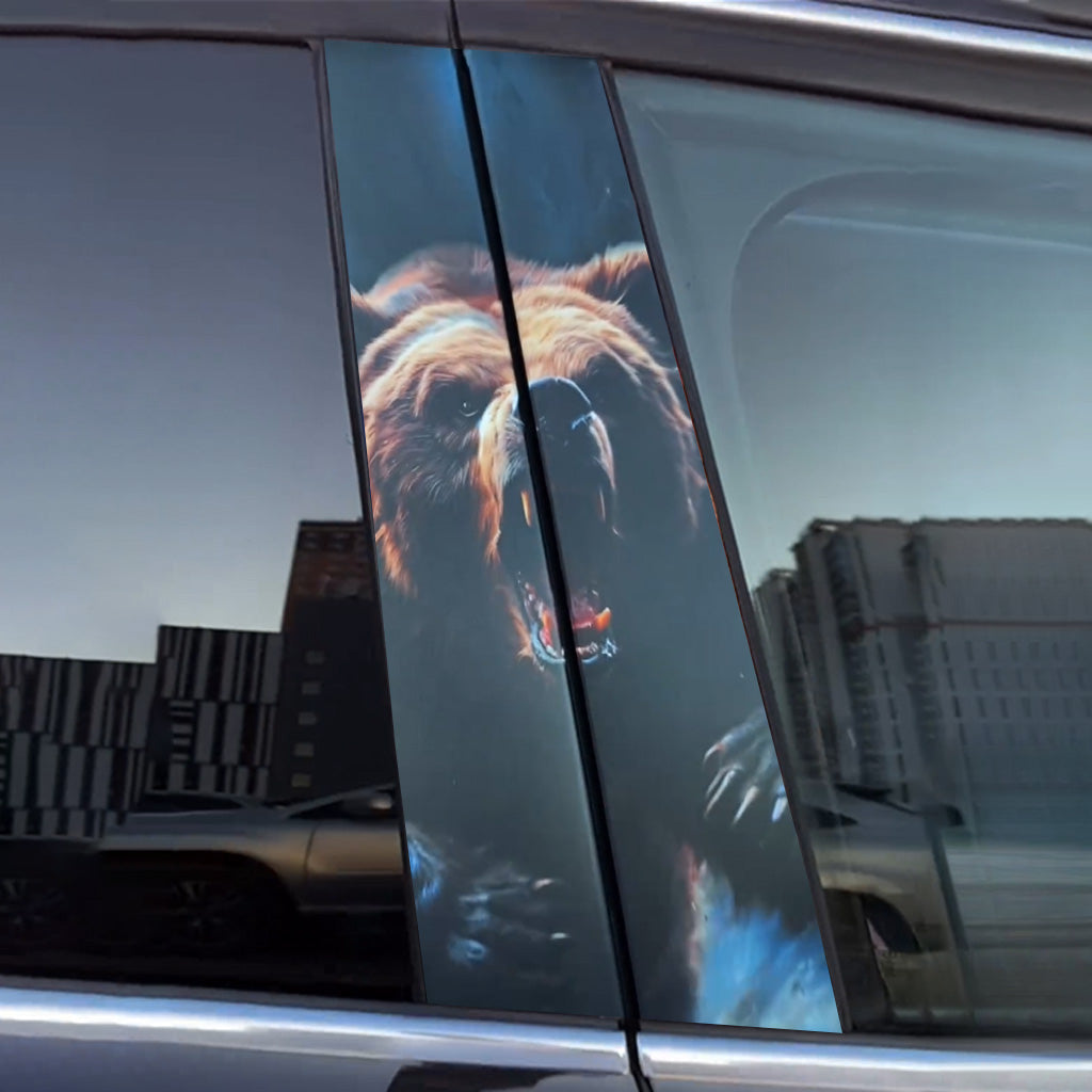 Bear Car Door Stickers